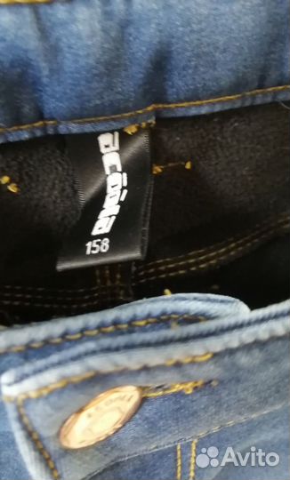 Джинсы acoola 158 утеплённые для девочки