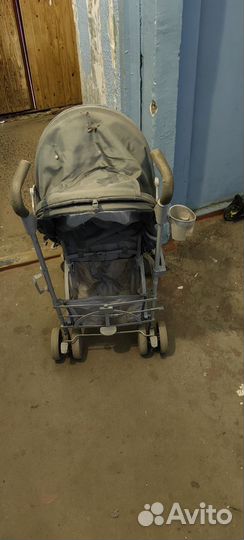 Прогулочная коляска трость бу