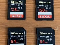 Карта памяти SanDisk sdxc Extreme Pro Class 10 64G