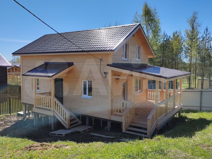 Дом 119 м² на участке 6 сот.