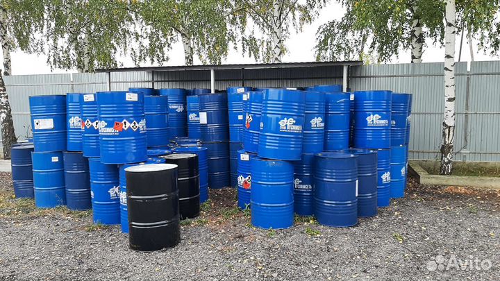 Бочки металлические бу 200 л (2 горловые)