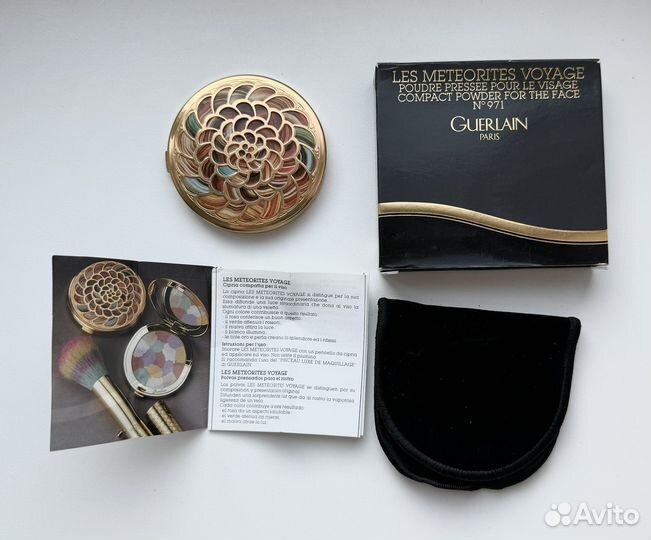 Guerlain пудра meteorites compact 1989