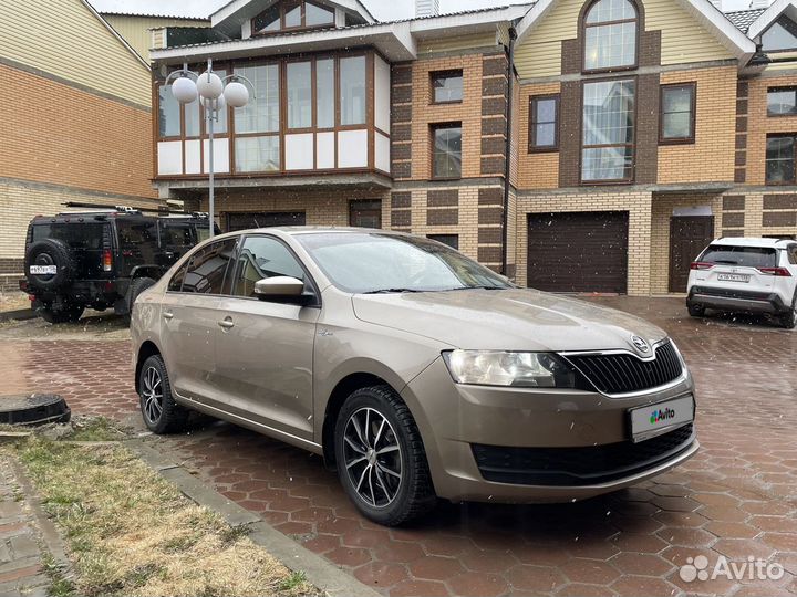 Skoda Rapid 1.6 AT, 2018, 126 000 км