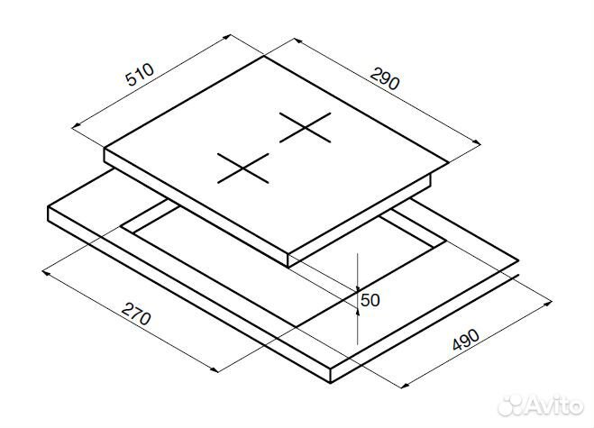 Варочная поверхность korting hk 32032 b