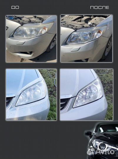 Набор для полировки фар