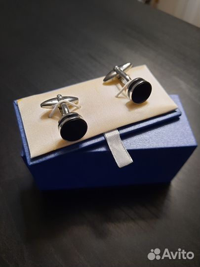 Запонки white cuff