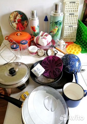 Посуда СССР, термосы, формы силикон