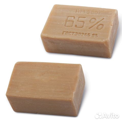 Мыло хозяйственное 65, 200 г, эфко, без упаковки