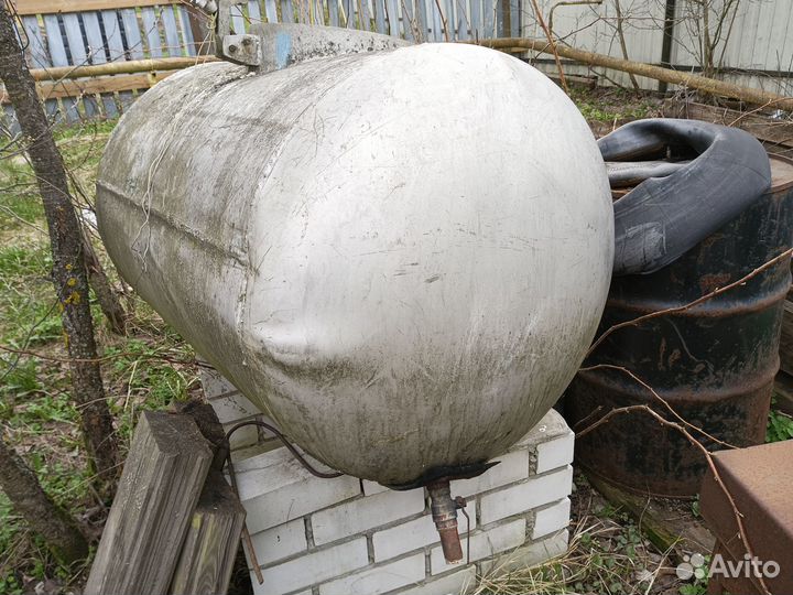 Бочка алюминиевая бу
