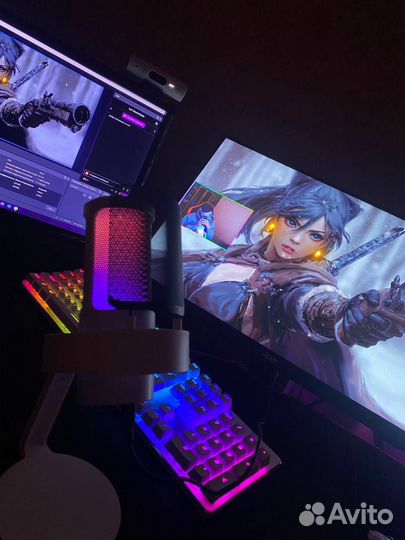 Мощный игровой Пк длс стрима с полным комплектом
