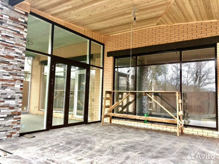 Алюминиевые окна под ключ