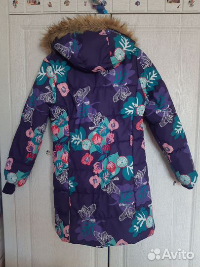 Зимняя куртка на девочку Huppa