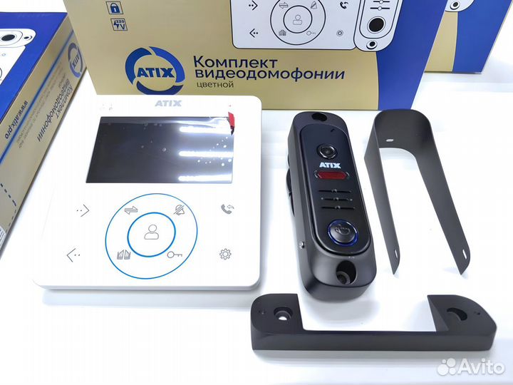 Комплект домофона Atix AT-I-K410C/T