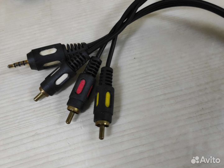 Акустический кабель 3,5 на тюльпан