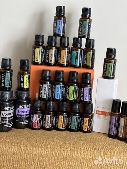 Эфирные масла doterra, розлив