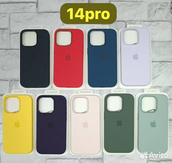 Чехол на iPhone 13/14/15 pro/pro max Silicone case