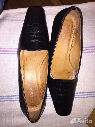 Туфли кожанные