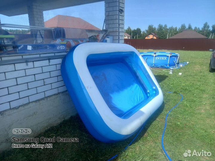 Надувной бассейн бу