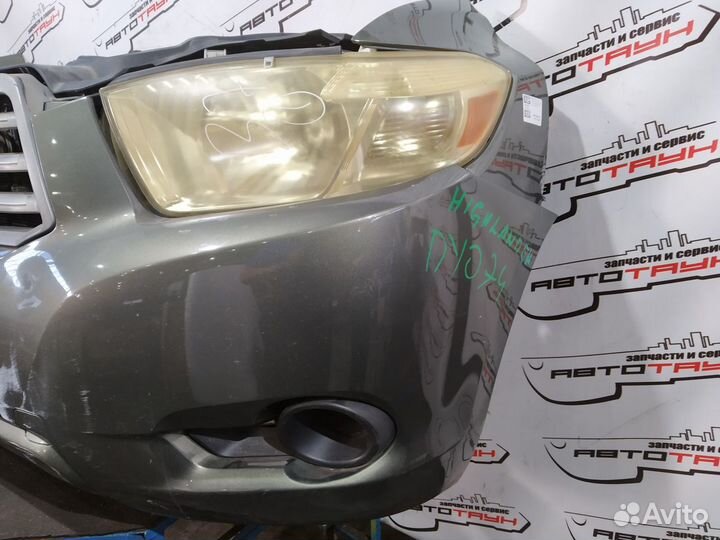 Nosecut toyota highlander ASU40 GSU40 GSU45 GVU48 MHU48 1 модель серый DY074