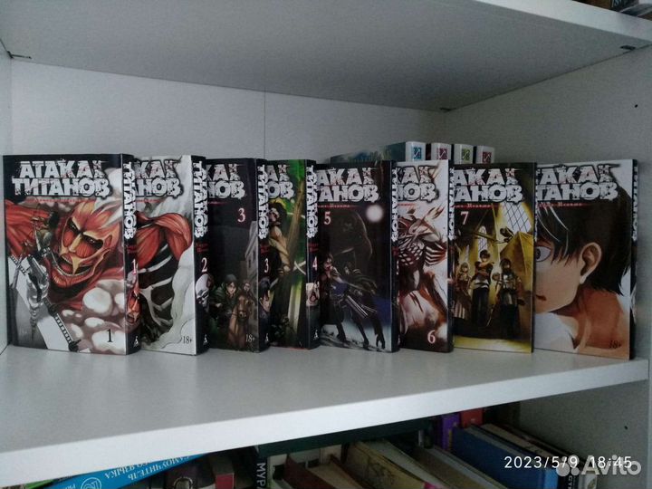 Манги и статуэтка