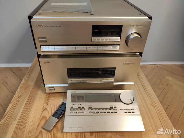 A&D DA-A9500 / A&D DA-P9500 премиальные усилители