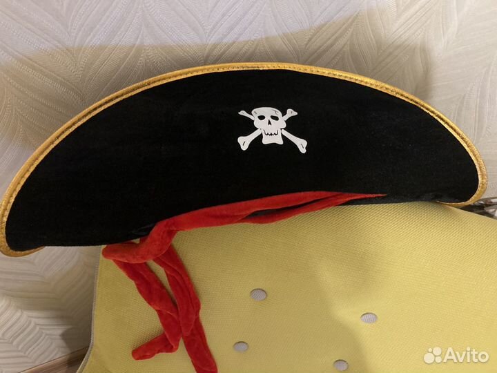 Карнавальный костюм шляпа пирата