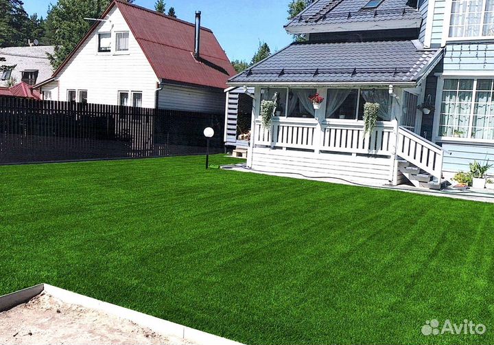 Рулонный газон 
