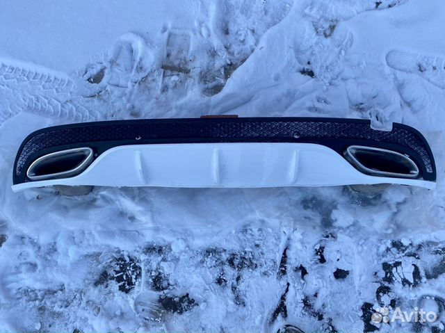 Задний диффузор w205 AMG