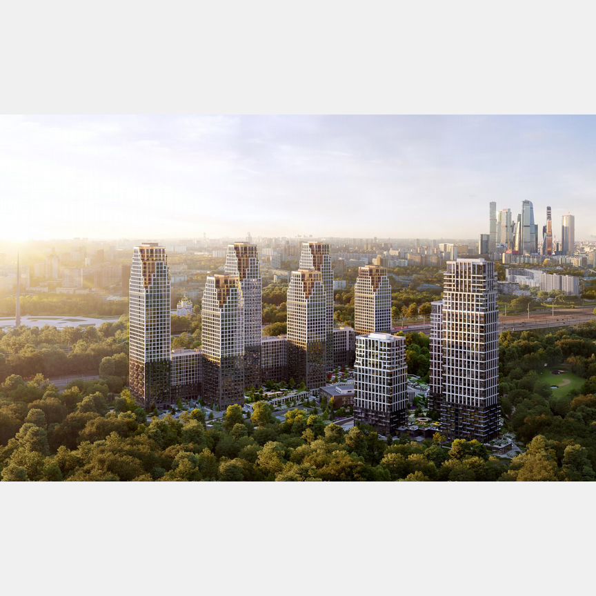 2-к. квартира, 54,3 м², 17/40 эт.