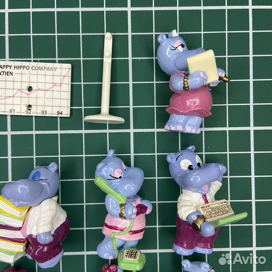 Киндер серия Бегемоты в офисе