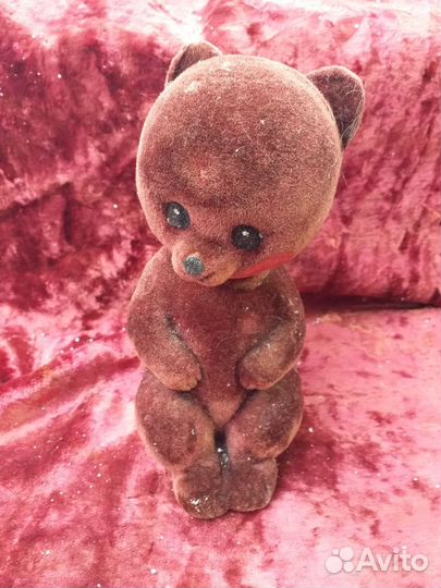 Игрушка медведя СССР флис