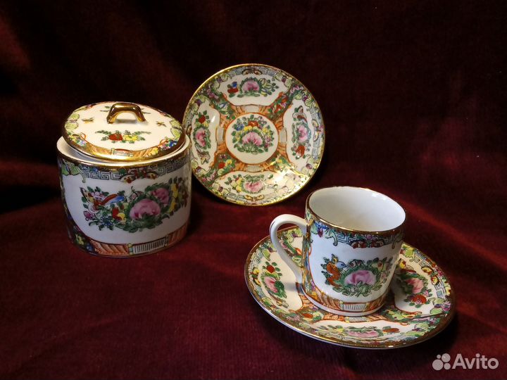 Китайский фарфор, Кантон 1940-е