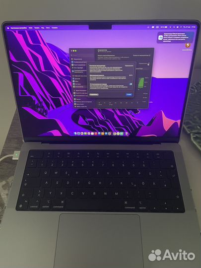Macbook pro 14 m1 16 512 silver