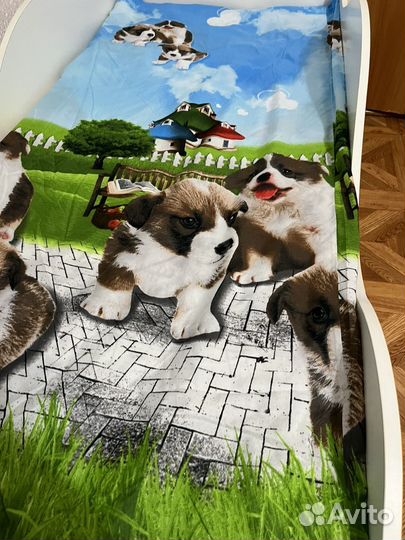 Детская кровать от 3 лет машинка