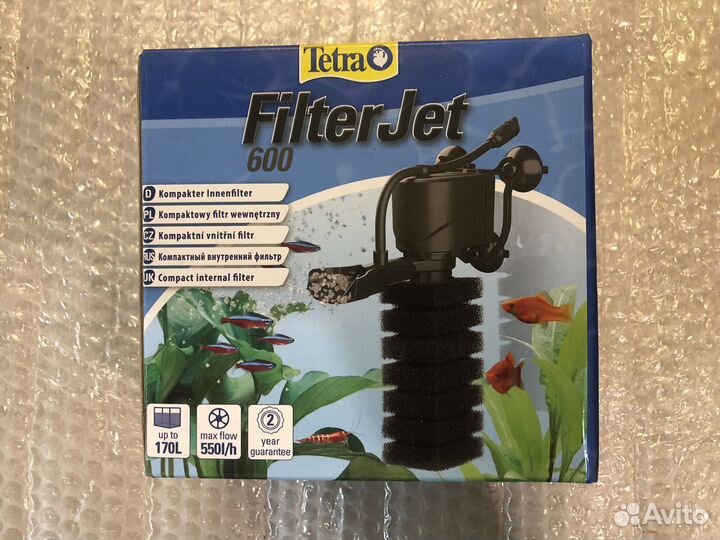 Tetra, Filter Jet 600 внутренний фильтр