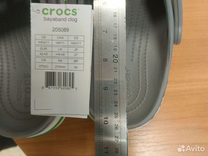 Crocs сабо 40-41 размер