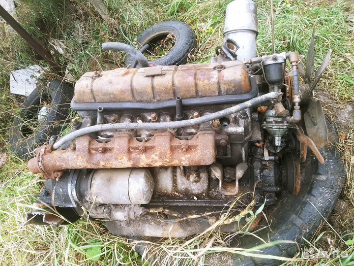 Двигатель от газ 53