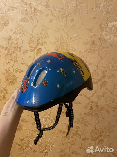 Детский шлем защитный велосипедный