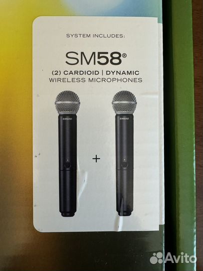 BLX288E/SM58 K3E shure Вокальная радиосистема