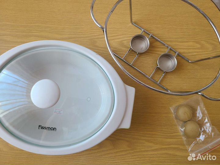 Fissman Керамическое блюдо/мармит 1.3л