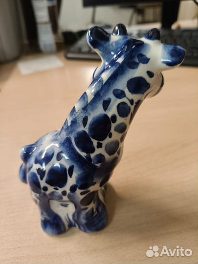 Жираф гжель