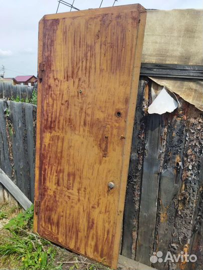 Дверь входная железная бу