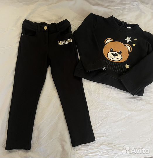 Кофта и брюки moschino 4 года