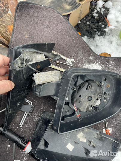 Зеркало левое bmw x5 e70