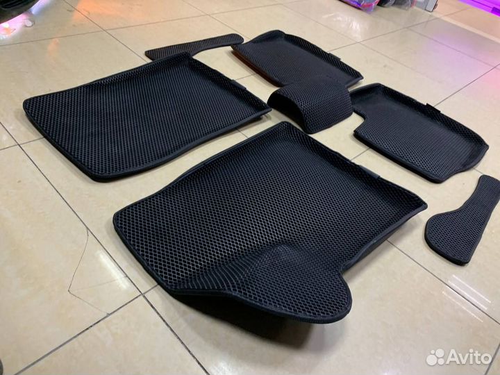 Эва коврики ваз 2114 с бортом