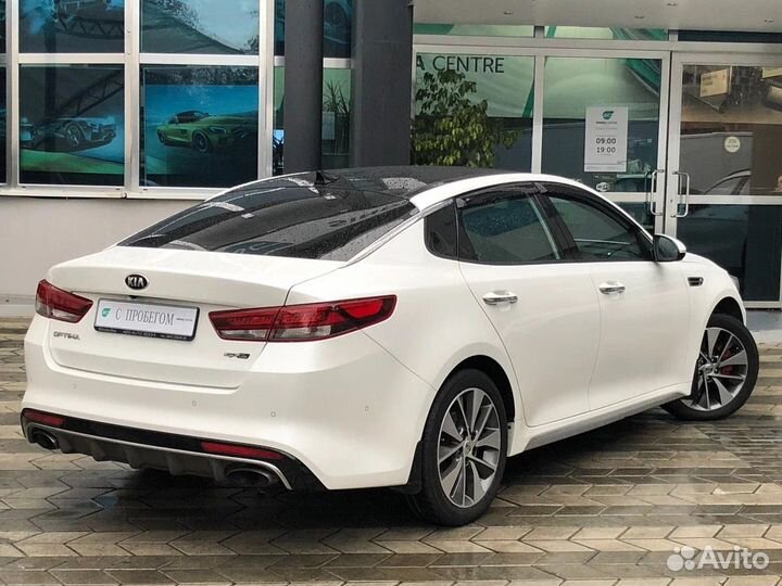 Дефлекторы окон Kia Optima 4 (2015-2020)