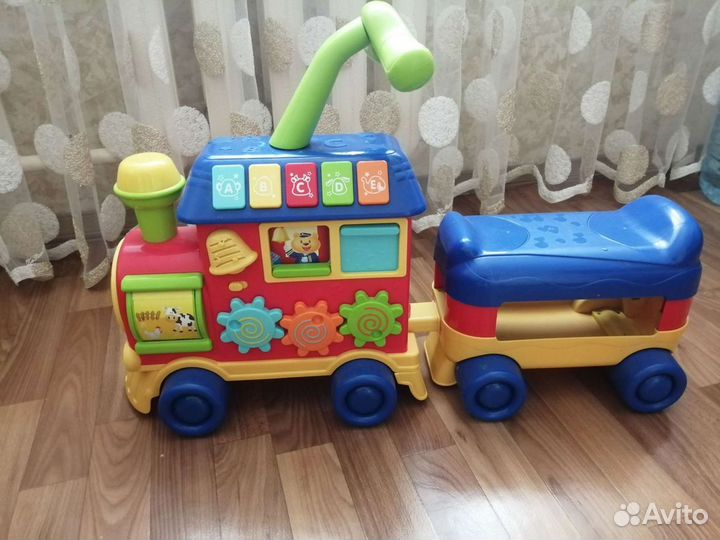 Паровозик каталка