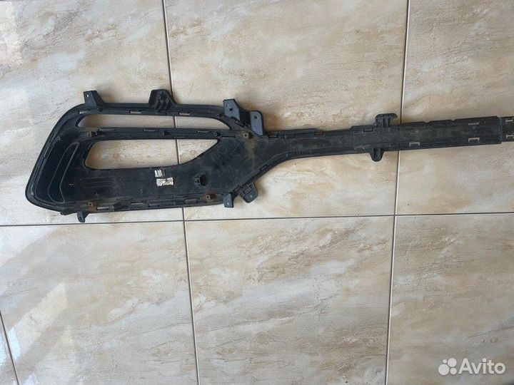 Накладка бампера передняя левая Hyundai Santa Fe 3