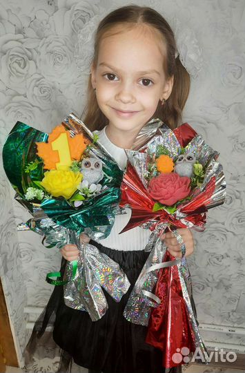 Букет цветов/букет из мыла/мыльные розы