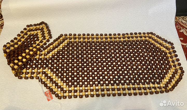 Накидка Деревянная Массажная на Сидение Авто